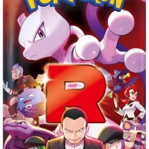 Booster Pokémon Team Rocket japonais avec Mewtwo et personnages, série SV10
