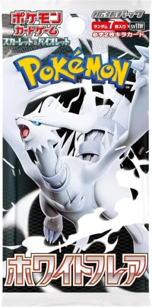 Pokémon White Flare Booster Box SV11W | Reshiram (JAPONES Pokémon White Flare Booster Box SV11W | Reshiram (JAPONES